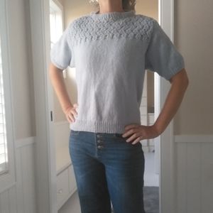 VINTAGE HAND KNIT SWEATER xl (J5)